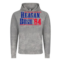 Cloud Rock reagan bush '84 Vintage Hoodie - artisFamous