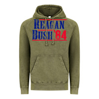 Vintage Olive reagan bush '84 Vintage Hoodie - artisFamous