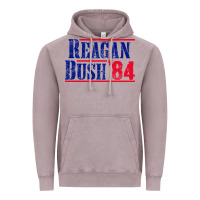 Vintage Zinc reagan bush '84 Vintage Hoodie - artisFamous