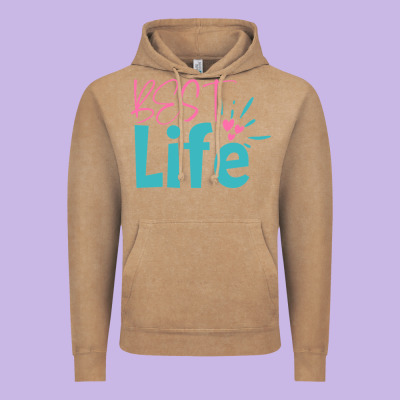 Best Life Vintage Hoodie Designed By Artisfamous