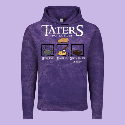 The Lord Of The Rings Taters Potatoes Recipe Vintage Hoodie Designed By Artisfamous