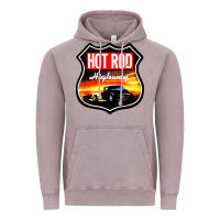 Vintage Zinc HOT ROD GARAGE CAR Vintage Hoodie - artisFamous