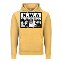 Vintage Mustard N.W.A Californian hip hop group N.W.A Vintage Hoodie - artisFamous