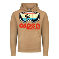 Vintage Camel aspen colorado ski mountain skiing retro vacation Vintage Hoodie - artisFamous