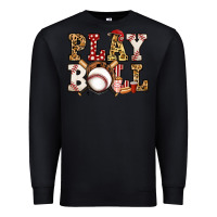 Black baseball play ball Premium Sweatshirt - Jasminsmagicworld