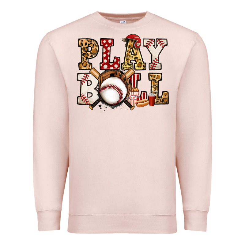 Baseball Play Ball Premium Sweatshirt by Jasminsmagicworld | Teevron