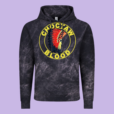 Choctaw Blood Vintage Hoodie Designed By Artisfamous