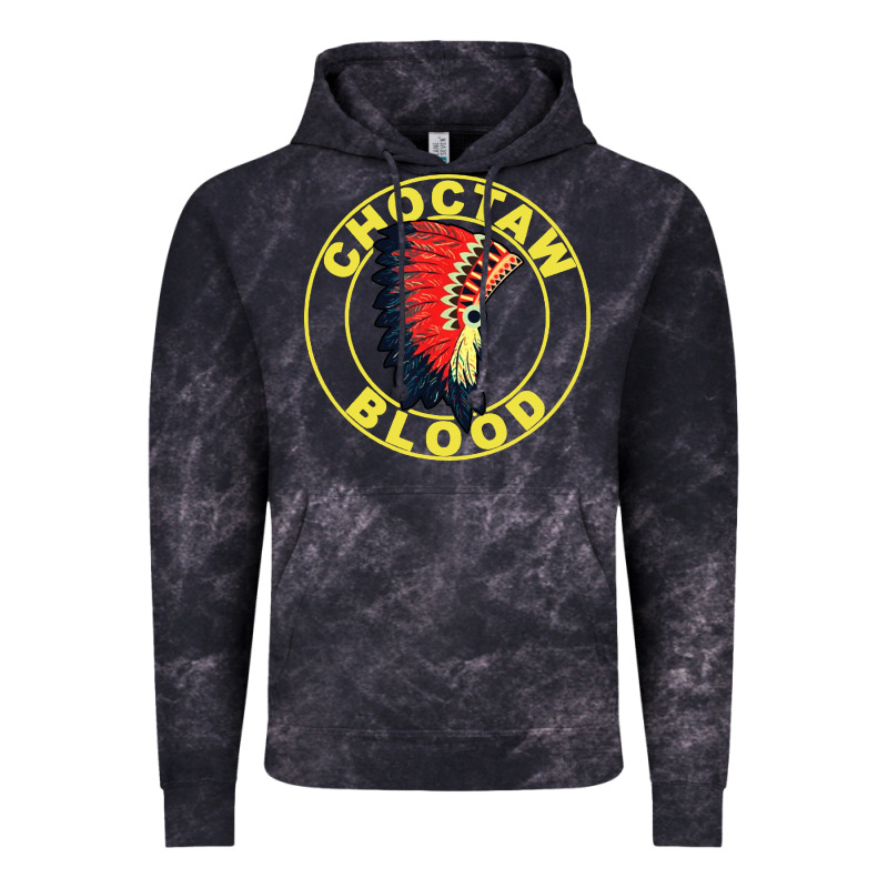 Choctaw Blood Vintage Hoodie by artisFamous | Teevron