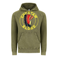 Vintage Olive choctaw blood Vintage Hoodie - artisFamous