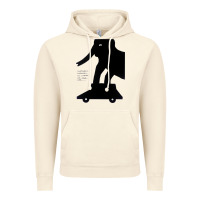 Vintage Artic Elephant Black To Stand On Your Car Vintage Hoodie - artisFamous