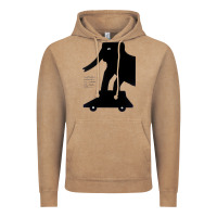 Vintage Coffee Elephant Black To Stand On Your Car Vintage Hoodie - artisFamous