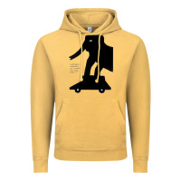 Vintage Mustard Elephant Black To Stand On Your Car Vintage Hoodie - artisFamous