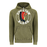 Vintage Olive choctaw blood Vintage Hoodie - artisFamous