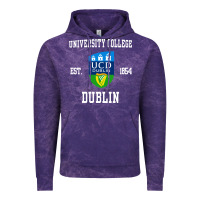 Cloud Purple university college dublin Vintage Hoodie - artisFamous