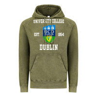 Vintage Olive university college dublin Vintage Hoodie - artisFamous