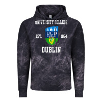 Cloud Black university college dublin Vintage Hoodie - artisFamous