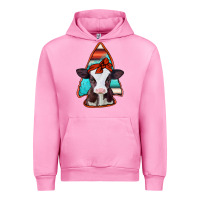 Fuchsia Pink baby calf arrowhead Urban Hoodie - Jasminsmagicworld