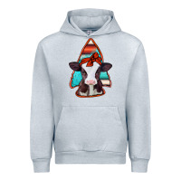Heather Grey baby calf arrowhead Urban Hoodie - Jasminsmagicworld