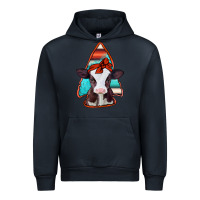Navy baby calf arrowhead Urban Hoodie - Jasminsmagicworld
