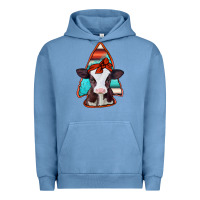 Pigment Pebble Blue baby calf arrowhead Urban Hoodie - Jasminsmagicworld