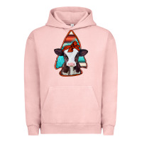 Pigment Salmon baby calf arrowhead Urban Hoodie - Jasminsmagicworld