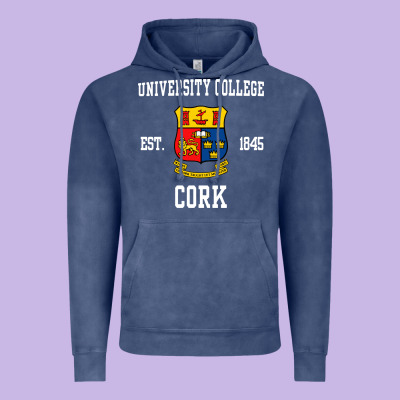 University College Cork Vintage Hoodie Designed By Artisfamous