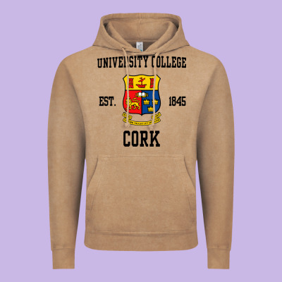University College Cork Vintage Hoodie Designed By Artisfamous