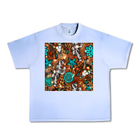 Grape Ice western gemstone aztec seamless pattern Urban Heavy Tee - BundleAndBundleShop