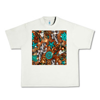 Pistachio western gemstone aztec seamless pattern Urban Heavy Tee - BundleAndBundleShop