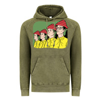 Vintage Olive Devo Vintage Hoodie - artisFamous