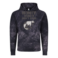 Cloud Black honey badger dont care Vintage Hoodie - artisFamous