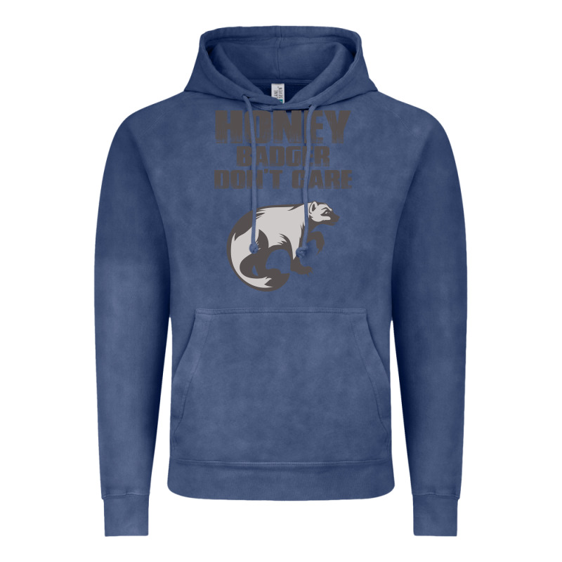 Honey Badger Dont Care Vintage Hoodie by artisFamous | Teevron