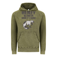Vintage Olive honey badger dont care Vintage Hoodie - artisFamous