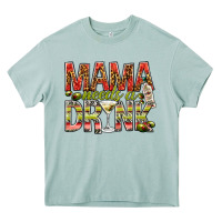 Mama Needs A Drink Mother's Day Heavy Core Tee | Teevron