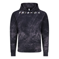 Cloud Black Friends Vintage Hoodie - artisFamous