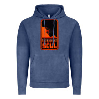 Vintage Denim Fist Full Of Soul Long Record Player Vintage Hoodie - artisFamous