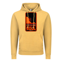 Vintage Mustard Fist Full Of Soul Long Record Player Vintage Hoodie - artisFamous
