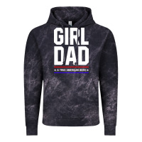 Cloud Black Girl Dad A True American Hero - Fathers Day Gift Vintage Hoodie - artisFamous