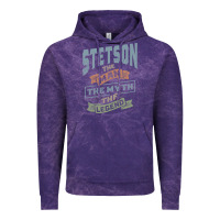 Cloud Purple Stetson Personalized Name Birthday Gift Vintage Hoodie - artisFamous