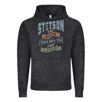 Vintage Black Stetson Personalized Name Birthday Gift Vintage Hoodie - artisFamous