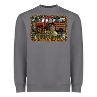 Storm Merry Christmas Tractor Heavyweight Sweatshirt - RanaPortraitStore