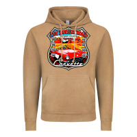 Vintage Camel CLASSIC CARS ROUTE 66 Vintage Hoodie - artisFamous