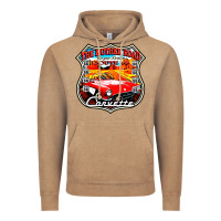 Vintage Coffee CLASSIC CARS ROUTE 66 Vintage Hoodie - artisFamous