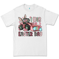 White I dig Easter Day Premium Tee - OliviaCreatesArt