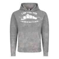 Cloud Rock i don't fall over i do random gravity checks Vintage Hoodie - artisFamous