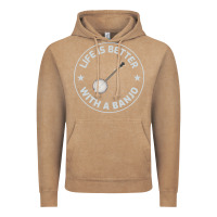 Vintage Coffee Banjo Bluegrass Music Traditional Musician Funny Gift Vintage Hoodie - artisFamous