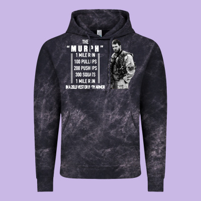 The Murph Challenge Vintage Hoodie Designed By Artisfamous
