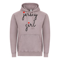 Vintage Zinc new jersey girl on the shore Vintage Hoodie - artisFamous