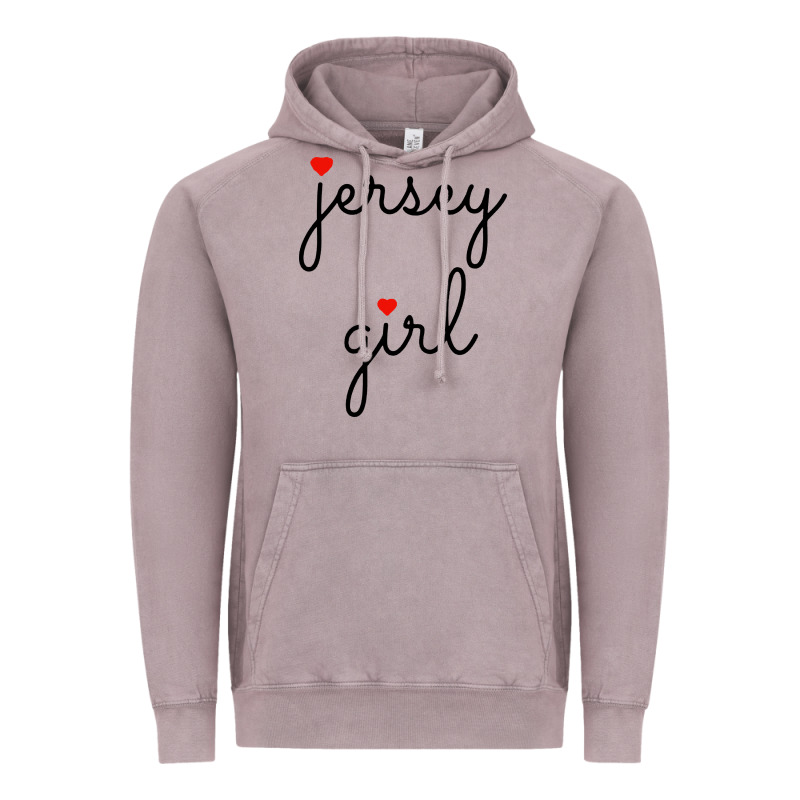 New Jersey Girl On The Shore Vintage Hoodie by artisFamous | Teevron