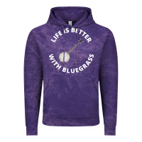 Cloud Purple Banjo Bluegrass Music Traditional Musician Funny Gift Vintage Hoodie - artisFamous